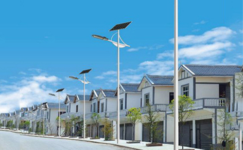 塔城太阳能路灯配置与在乡村道路照明中的应用